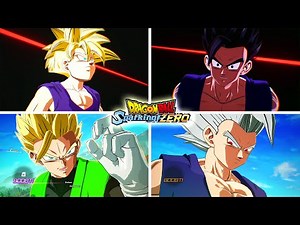 Dragon Ball: Sparking! Zero - All Gohan Transformations & Ultimate Attacks (All DLC)