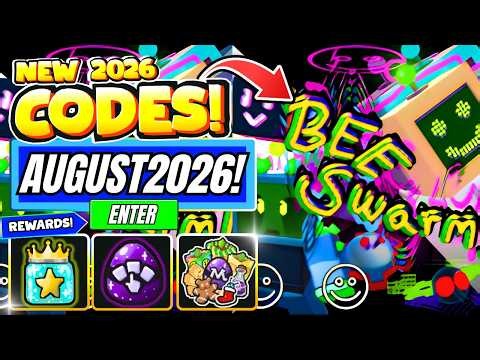 *NEW CODES* ALL WORKING CODES FOR BEE SWARM SIMULATOR IN AUGUST 2026! ROBLOX BEE SWARM SIMULATOR