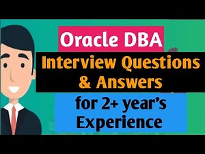 Oracle DBA interview Questions and Answers for Experience