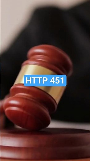 HTTP 451 - Unavailable for Legal Reasons