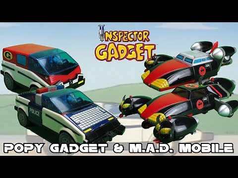 Inspector Gadget - Popy Bandai - Gadget Mobile and M.A.D. Mobile - Review