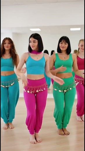 Belly Dance Class 💃 | Relaxing Dance Practice Vibes #shorts