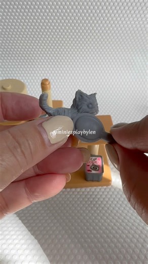 Daiso finds! #unwrapping! #miniature #cats #minitoys #youtubeshorts #asmr
