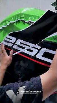 CUMA MODAL DECAL STIKER SAJA NINJA 250R FI JADI JAUH LEBIH KEREN!!