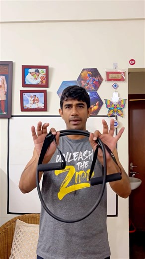 Resistance Tube Exercise👽🔥Gym