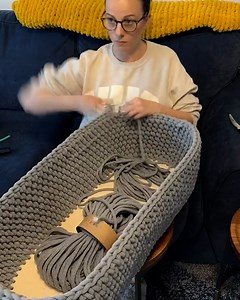 140K views · 730 reactions | Imagine crocheting your own unique moses basket ❤️ | Lessons Learned In Life | Facebook