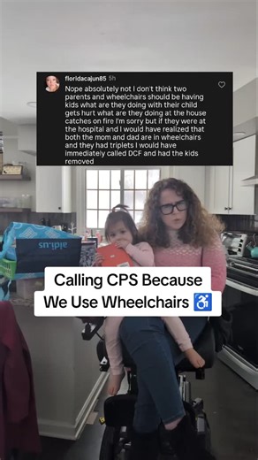 WC Family | Call them @floridacajun85 😊 Ableism is when people see two wheelchair users raising kids and their first instinct isn’t curiosity or... | Instagram