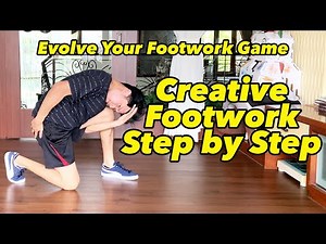 Create Creative FOOTWORK Step By Step Tutorial I BREAKDANCE How to FOOTWORK