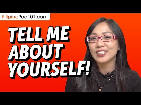 SELF INTRODUCTION | How to Introduce Yourself in Filipino