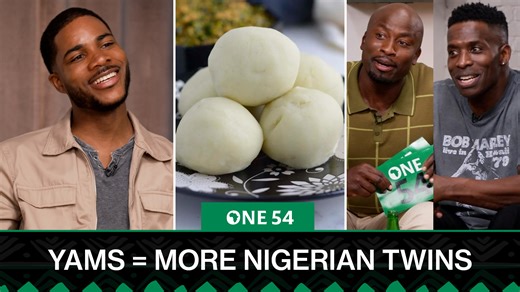 6.8K views · 153 reactions | Nigerians Have The Most Twins Because Of Yams “Yams make twins? Fufu gives you twins”? - Godfrey #one54 #darrylvega #twins WATCH THE FULL EPISODE: https://youtu.be/dZyovkt7PjU | One54 Africa | Facebook