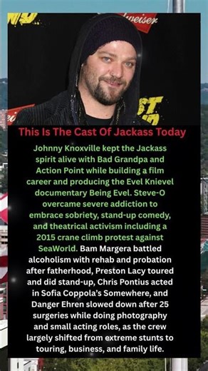 This Is The Cast Of Jackass Today#shorts