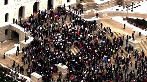 50 states, 50 protests at Minnesota State Capitol [RAW]