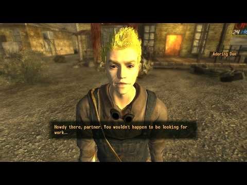 Fallout New Vegas Courier Six vs Baby Eater B.O.P. playthrough