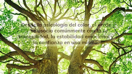 Color verde: qué simboliza y cómo te influye