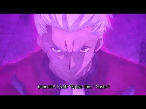 Archer vs Caster | Fate/Stay Night: Unlimited Blade Works