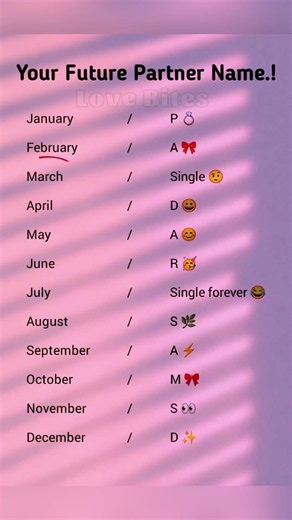 Let’s decode your future partner's name!👇✍️ #trending #viraltag