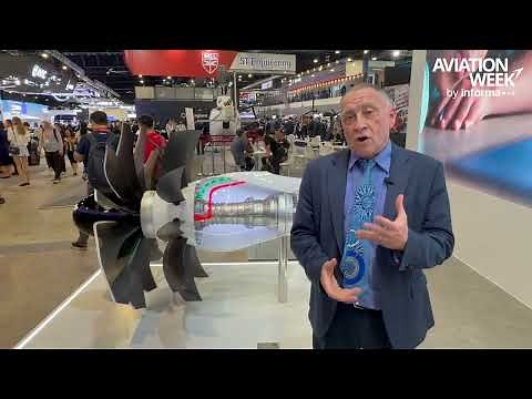 CFM Hybrid Open Fan On Display At Singapore Airshow