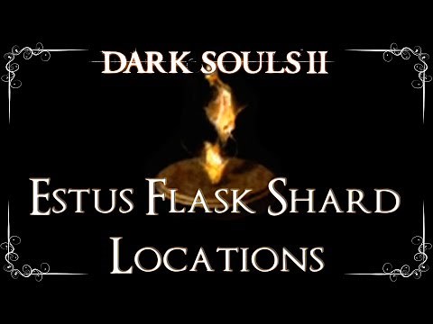 Dark Souls 2 - All 12 Estus Flask Shard Locations (Maximum of 12 Uses)