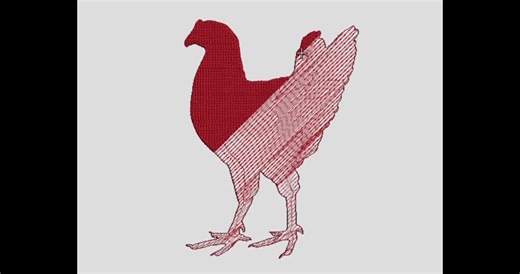 Chicken Silhouette Embroidery Design, Farm Chicken Embroidery Pattern, Hen Outline Embroidery File, 9 Design, 9 Size, Instant Download - Etsy
