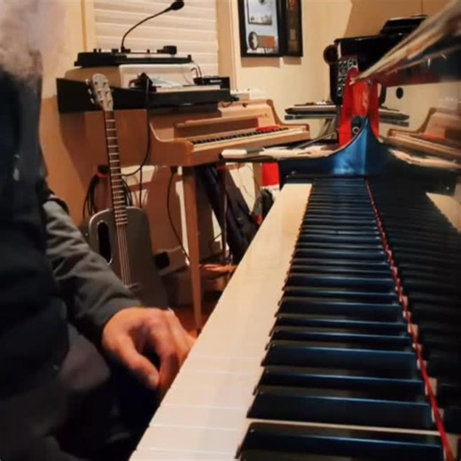 13K views · 1.2K reactions | The piano set the path, steady and intentional. The guitar just followed where it wanted to go, bringing something unexpected and real #pianist #guitarist #progressiverockcommunity #musicduo @strandbergguitars | Jordan Rudess | Facebook