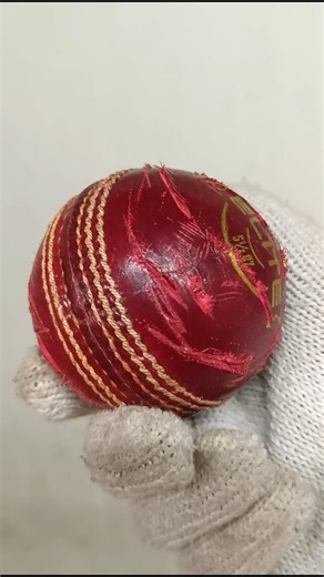 leather ball.