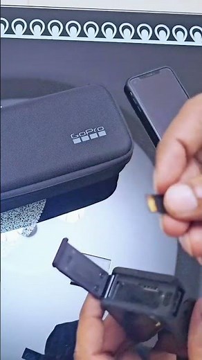 GoPro Tips - How to insert battery and SD card into new GoPro Hero 12 Black