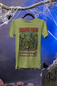 Zombie Dog Halloween PNG: Funny Pet Shirt Sublimation (digital Download) - Etsy