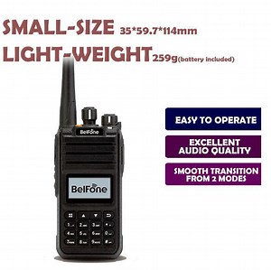 [Hot Item] Radio Belfone Bf-Td515 Walkie Talkie Two 2 Way Radio Real Ptt Waki Tokiy Wireless Intercom for Commercial Use