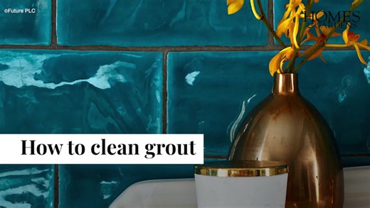 How to clean grout