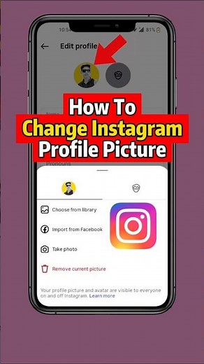 How to Change Instagram Profile Picture