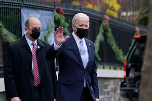 Biden stops at church to mark Immaculate Conception ahead of KC trip