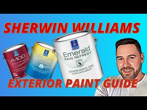 Sherwin Williams Exterior Paint Breakdown #sherwinwilliamspaint #diy