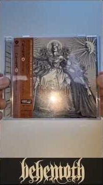 Behemoth x4 (part 1) EVANGELION & THE SATANIST #behemoth #metal #cd #nergal