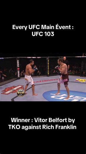 Vitor Belfort's Stunning TKO Victory at UFC 103
