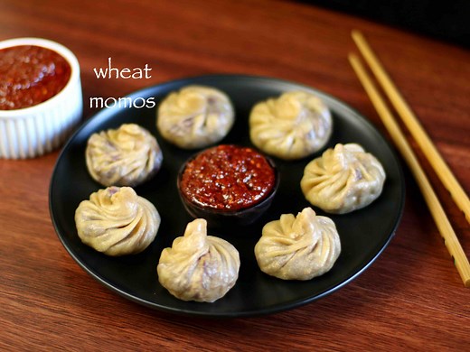 wheat momos recipe | veg wheat momos recipe | atta momos recipe