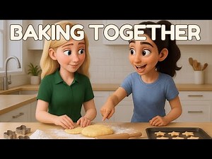 Let’s Bake Cookies | Slow English Conversation for Beginners (A2)