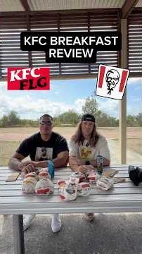 KFC BREAKFAST FULL MENU REVIEW #russeats #kfc #russenergy