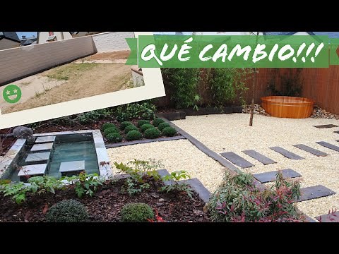 Garden make over 💐 Construcción de un jardín paso a paso