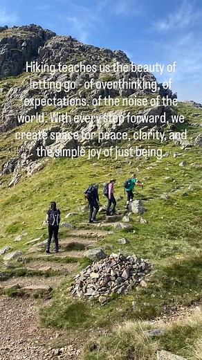 See dates and hike details at: www.getoutdoorsuk.org Hiking offers a powerful and accessible way to improve mental well-being by blending physical activity with immersion in nature. ⛰️😍 The activity provides a much-needed escape from daily stressors, allowing individuals to disconnect from technology and the demands of modern life. This break helps to clear the mind, reduce rumination (repetitive negative thoughts), and foster a sense of calm. 😊 The physical exertion involved in hiking trigger