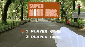 How can I reproduce 'Super Mario' in AR? All part of the production process of the AR version Mario is open to the public