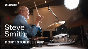 In September 2024, I spent an evening at The Clubhouse in Rhinebeck, NY recording to some Vital Information tracks and playing some unaccompanied drum solos to celebrate the 150th Anniversary of SONOR DRUMS. Enjoy Manuel Valera's arrangement of “Don’t Stop Believin’” (Perry, Cain, Schon) from the Steve Smith & Vital Information album New Perspective. Manuel Valera on keyboards and Janek Gwizdala on bass. - Steve Smith The Setup: Sonor Vintage Series kit made of Beech in the Vintage Pearl finish.