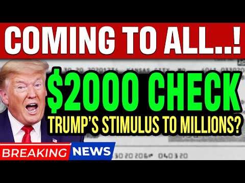 BIG NEWS! Trumps $2000 Stimulus Check after SCOTUS Ruling On Tariffs