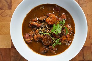 Chef Jernard's Shrimp and Chicken Gumbo (Gumbo with my Father)