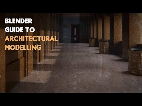 How to make Blender Architecture || Conceptual Architecture || Keys to Architectural Modeling