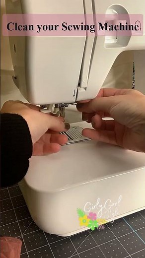 How to clean a Singer Esteem Front Loading Sewing Machine