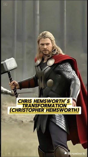Chris Hemsworth’s Transformation #chrishemsworth #actionactor #thor #viralshort