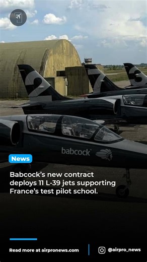 Babcock boosts French pilot training with new L-39 jets