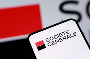 SocGen to cut 1,800 jobs in France by end of 2027, union says