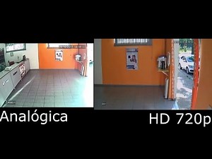 Camera HD pega em DVR Analogico