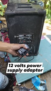 12 volts power supply adaptor | Victor Pasco Jr.